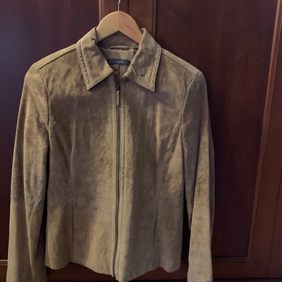 Liz Claiborne Suede Jacket - Picture 2 of 13